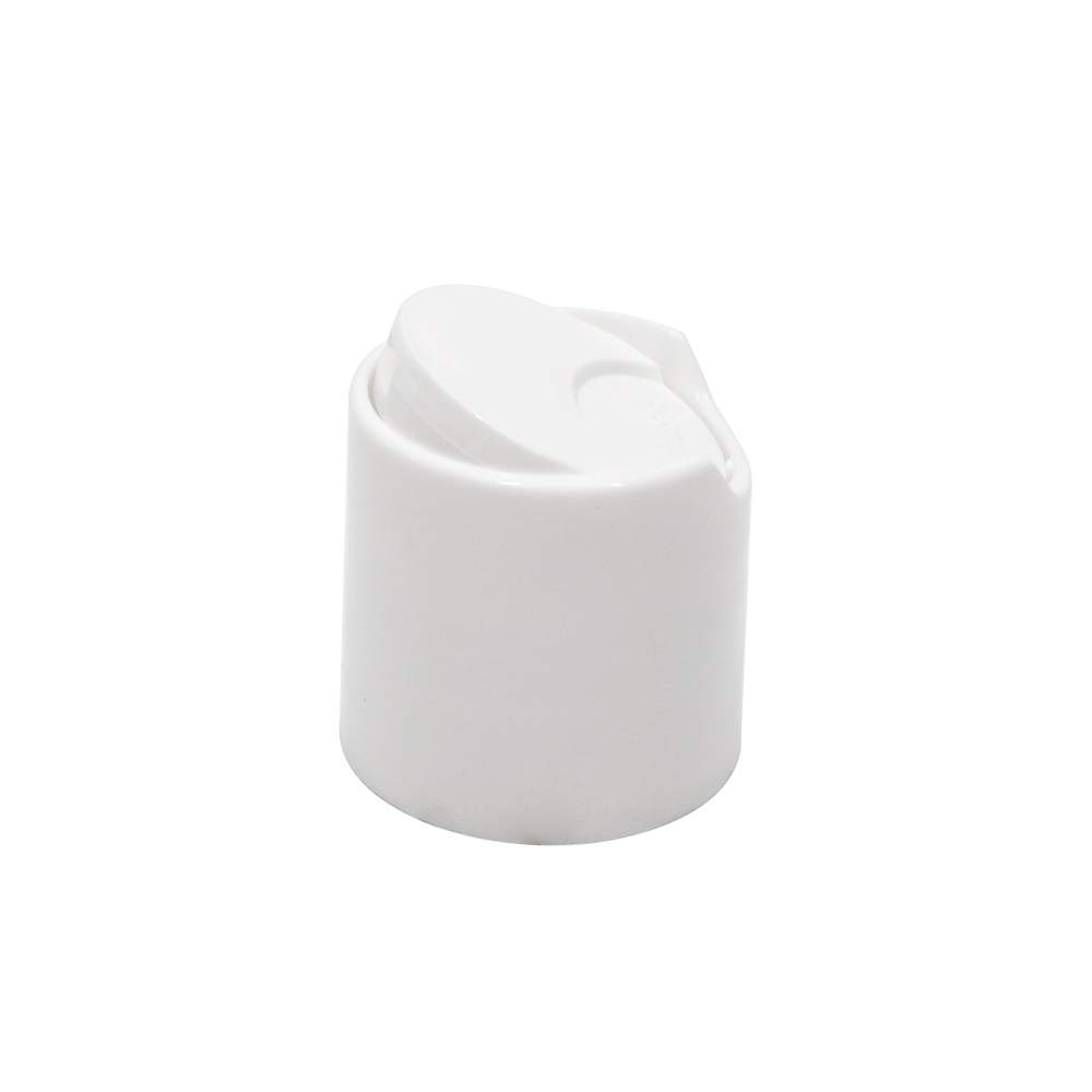 28mm High Quality White Disc Top Press Cap