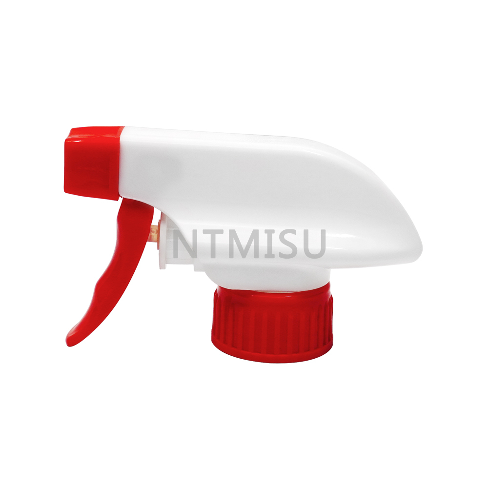750ml Empty White Plastic PET Spray Soap Bottle with Trigger Sprayer