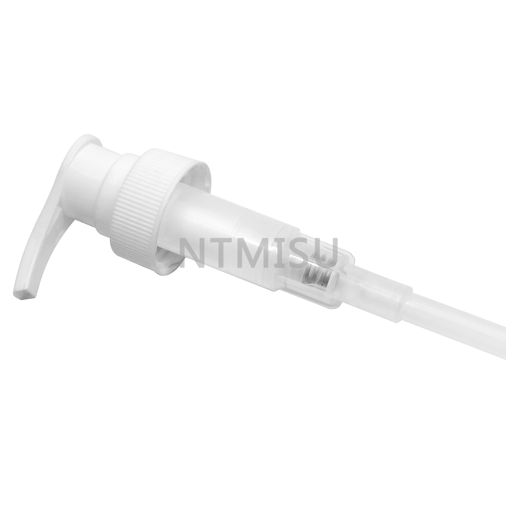 24mm White Plastic Liquid Soap Lotion Pump