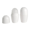 50ml White Round Fat Ball Bottle with Lid