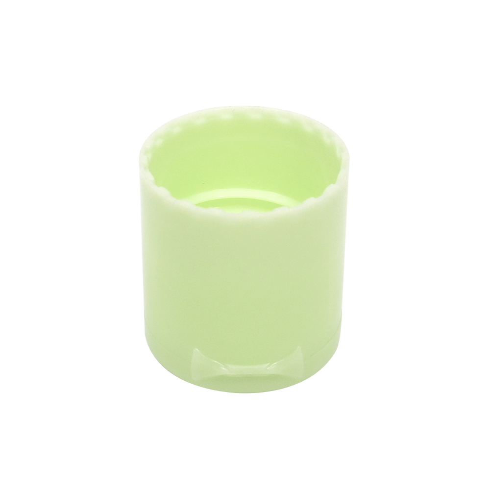 24 410 Light Green Flip Top Cap for Bottle