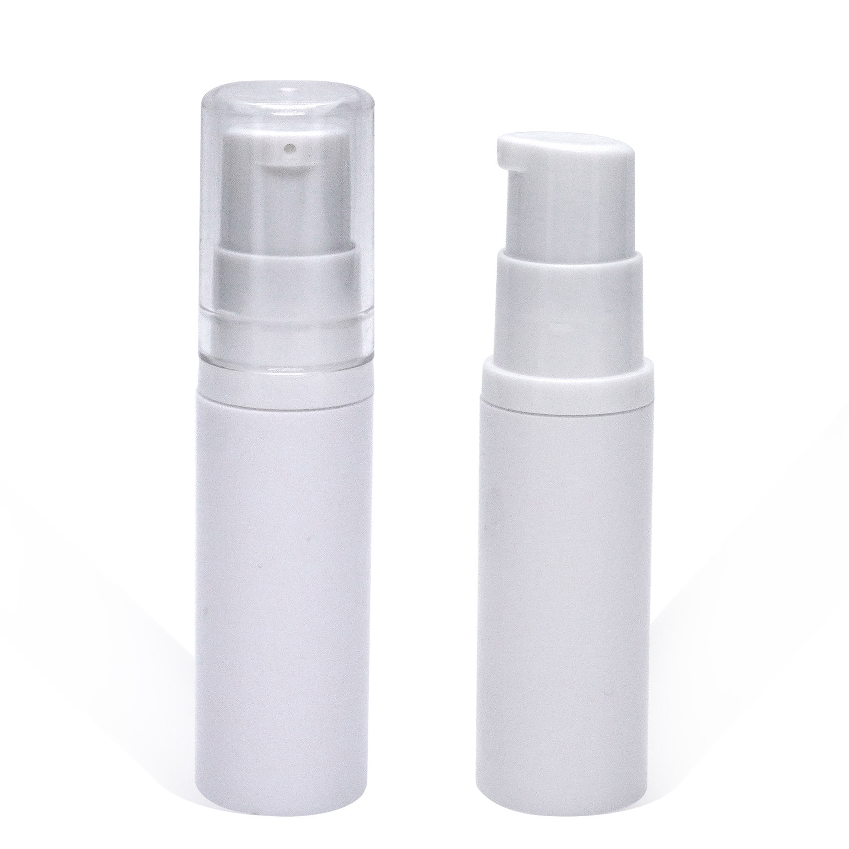 5ml Vacuum Bottle Recycled Bottle with White Cream Pump