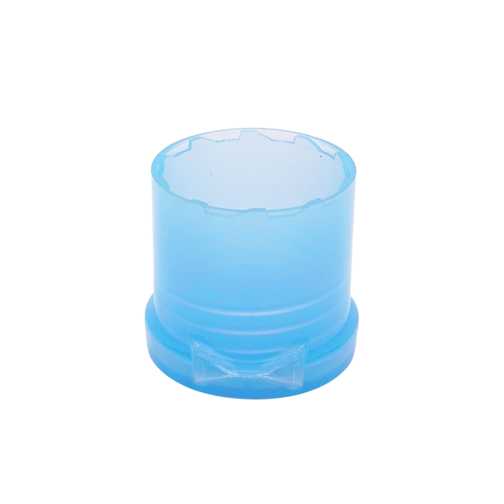 24mm Transparent Blue Flip Lid For Bottle