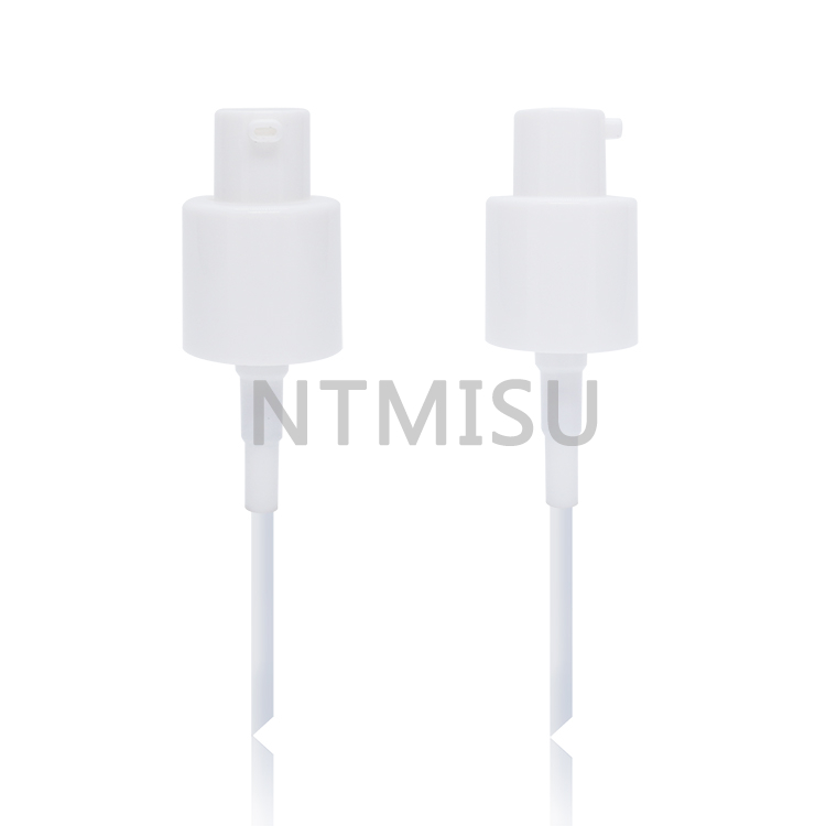 Plastic White Cream Pump Dispenser Treatment Pump Cosmetics Package