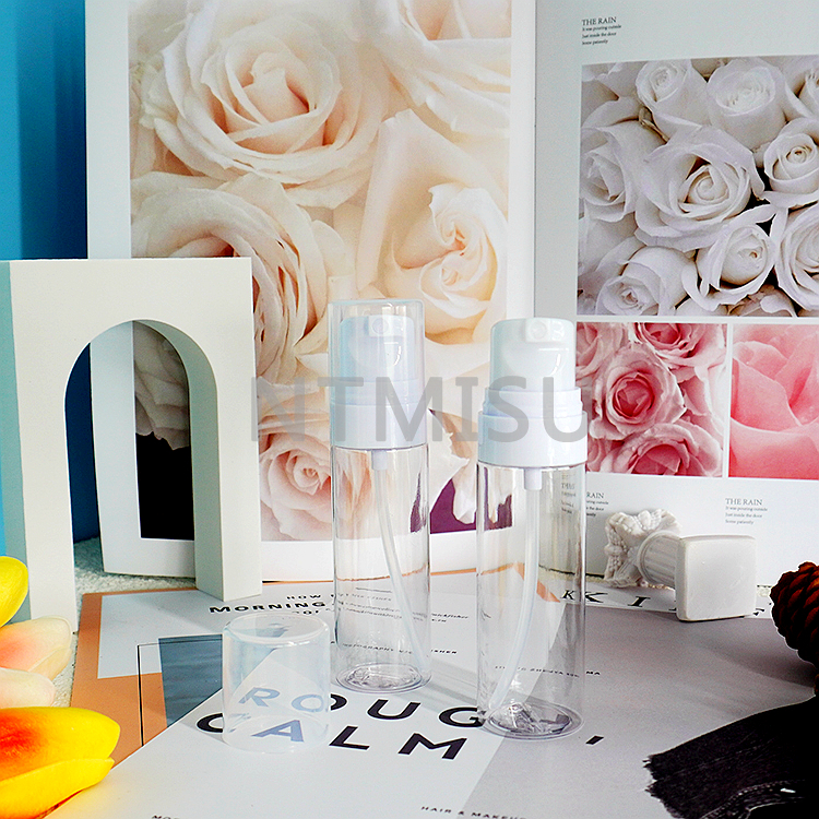 Transparent Plastic Bottle with Strong Fine Mist Spray