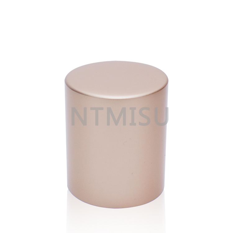Matte Aluminum Surface Golden Plastic Cover