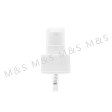 28 410 White Ribbed Fine Mist Sprayer with Cap for Sanitizer