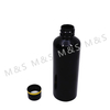 100ml 20 410 PET Black Plastic Bottle With 20 410 Black Screw Cap