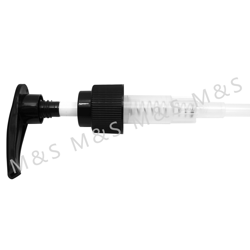28 410 Black Screw Plastic Lotion Pump for Cosmetic Bottle