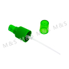 24 415 Green Ribbed Plastic Fine Mist Sprayer with Cap