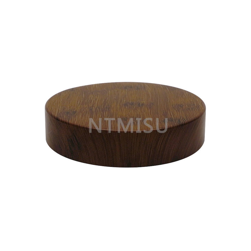 72mm Water Transfer Printing Screw Top Cap for Cosmetic Packing
