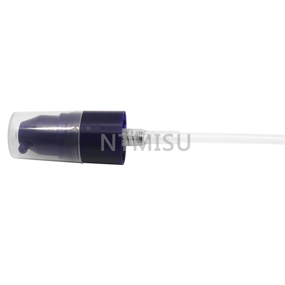 18 410 Blue Serum Pump with Smooth Surface for Bottle