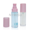 1oz Pink Cream Pump Dispenser Glass Bottle Sets