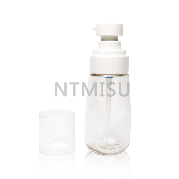 Hot Selling New Thick Bottom Portable PETG 55ml UPG Spring Outside Bottle With Lotion Pump