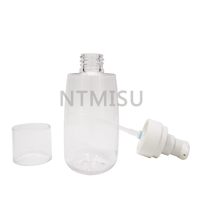 High Quality Thick Bottom Portable PETG 90ml UPG Bottle With Spring Outside Cream Pump