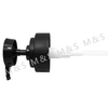 28mm Black Screw Plastic Lotion Pump for Cosmetic Bottle
