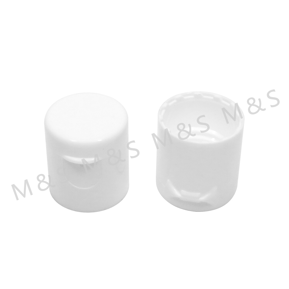 15mm White Plastic Flip Top Cap for Bottle