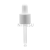 18 415 white smooth plastic dropper for serum bottle