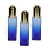 30ml Empty Blue Shades Essence Essential Oil Bottle with Aluminum Press Dropper