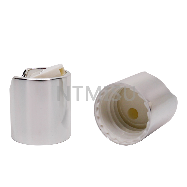 20 410 Shiny Sliver Dispenser Disc Top Cap