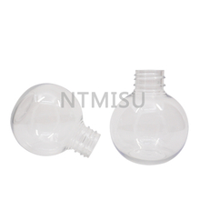 100ml High quality Bulb-shaped plastic bottle Spherical plastic bottle