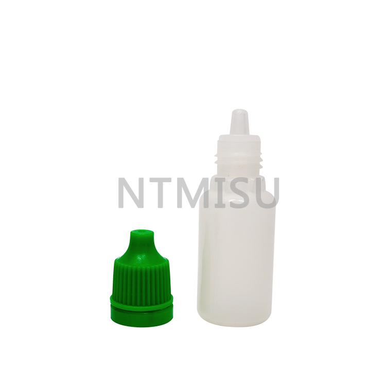 Hot Sale Factory Direct Plastic 10ml Dropper Bottle With Colorful Screw Cap