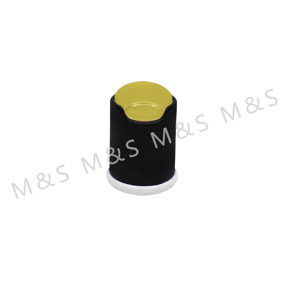 27mm High Quality Black And White Disc Top Cap