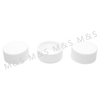 32mm White Plastic Threaded Top Cap