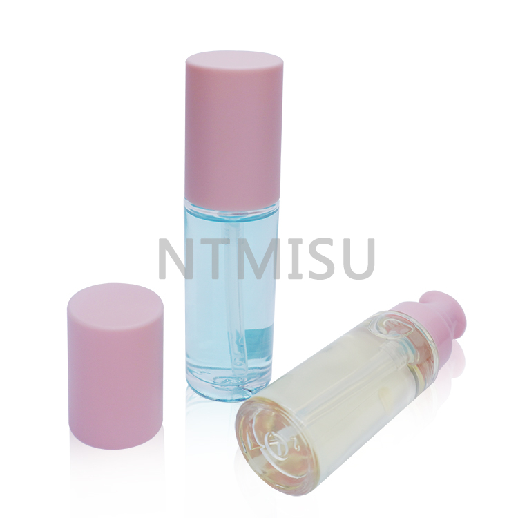 35ml Cream Pump Glass Bottle