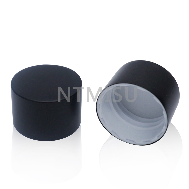 24 410 Black Aluminium Plastic Screw Covers