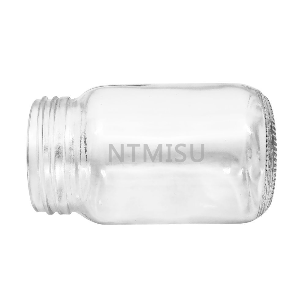 Clear 130ml Empty Round Perfume Glass Bottle