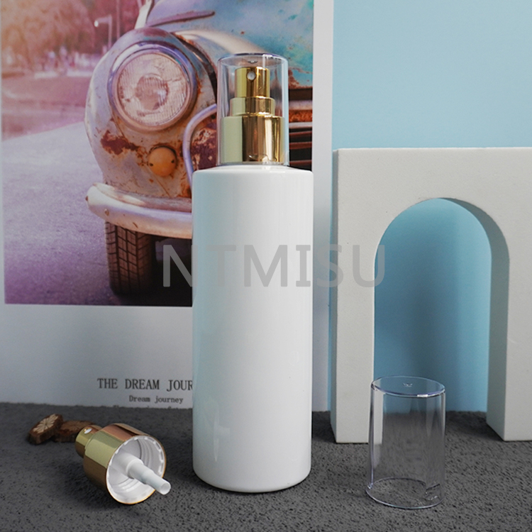 Luxury 24 410 shiny gold aluminum fine mist sprayer pump for bottles
