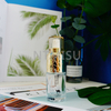 Good Price 60ml Diamond Pattern Shining Golden Essence Bottle Sets
