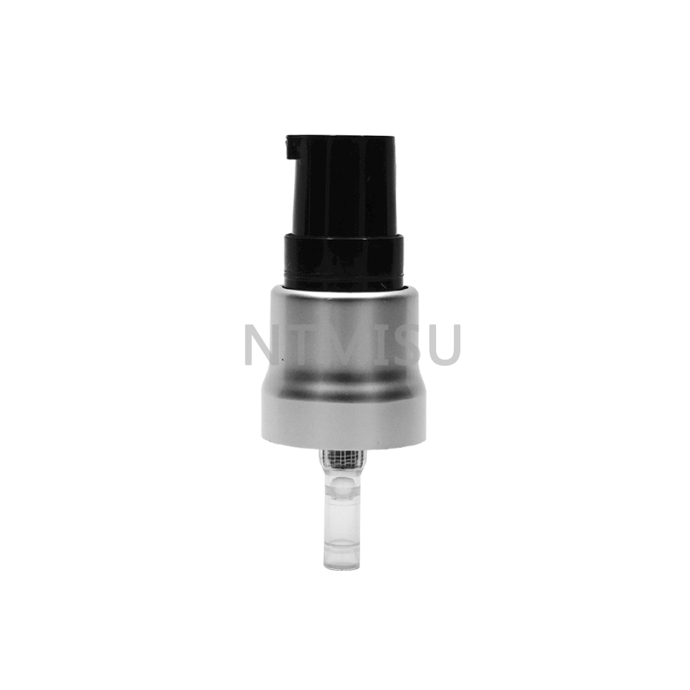 20 415 Black Aluminum Serum Pump for Cosmetic Packing