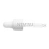13mm White Plastic Dropper For Glass Bottle