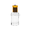 13ml Roller Ball Glass Bottle With Shiny Gold Cap