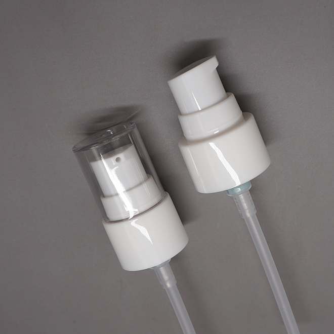 18mm outside Spring Package Cream Pump Plastic Half Cover