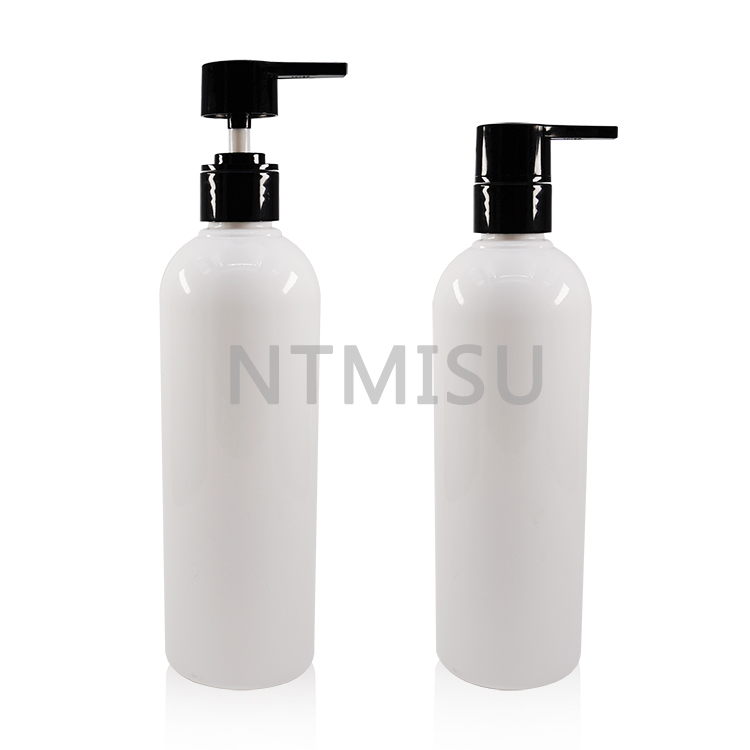 28 410 Dome cover straight nozzle black up and down shiny lotion pump