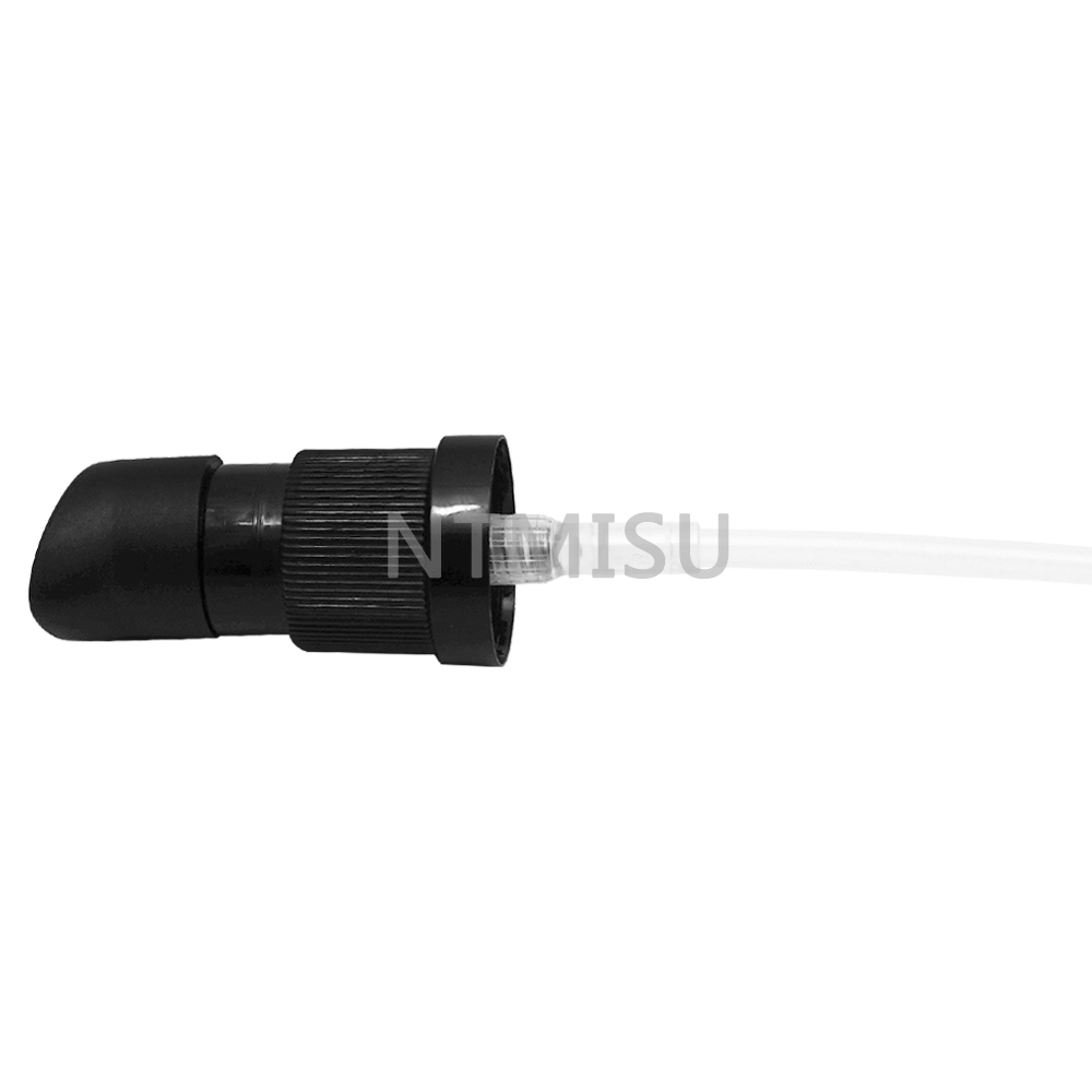 18 415 Black Serum Pump for Cosmetic Packing