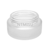 100ml Clear Glass Cream Jar