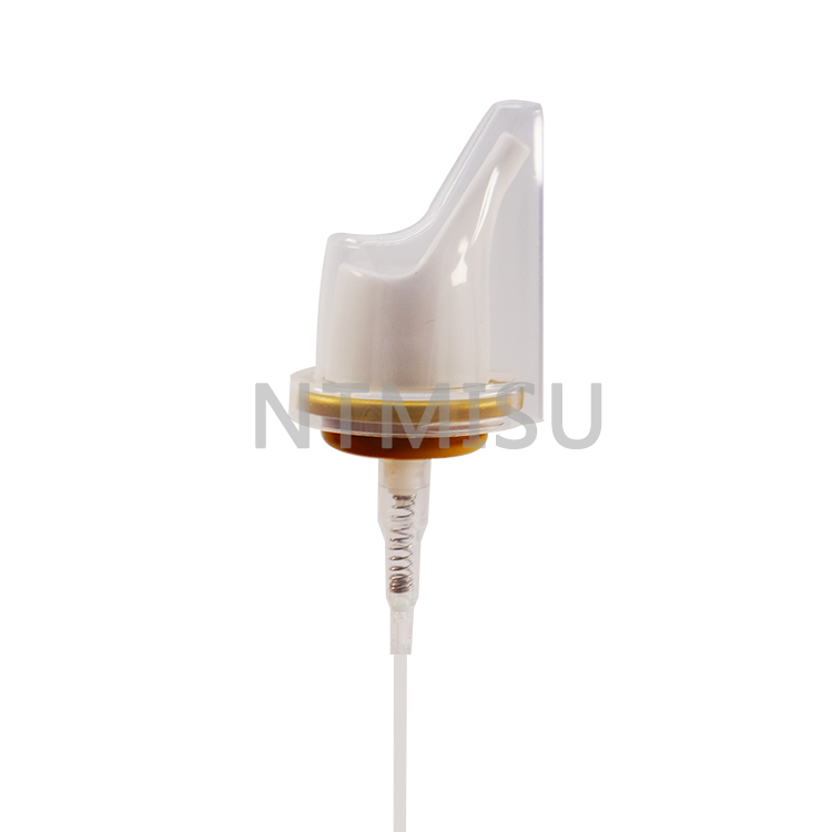 New Type Nosal Sprayer with Transparent Cover Aluminum Screw Closure