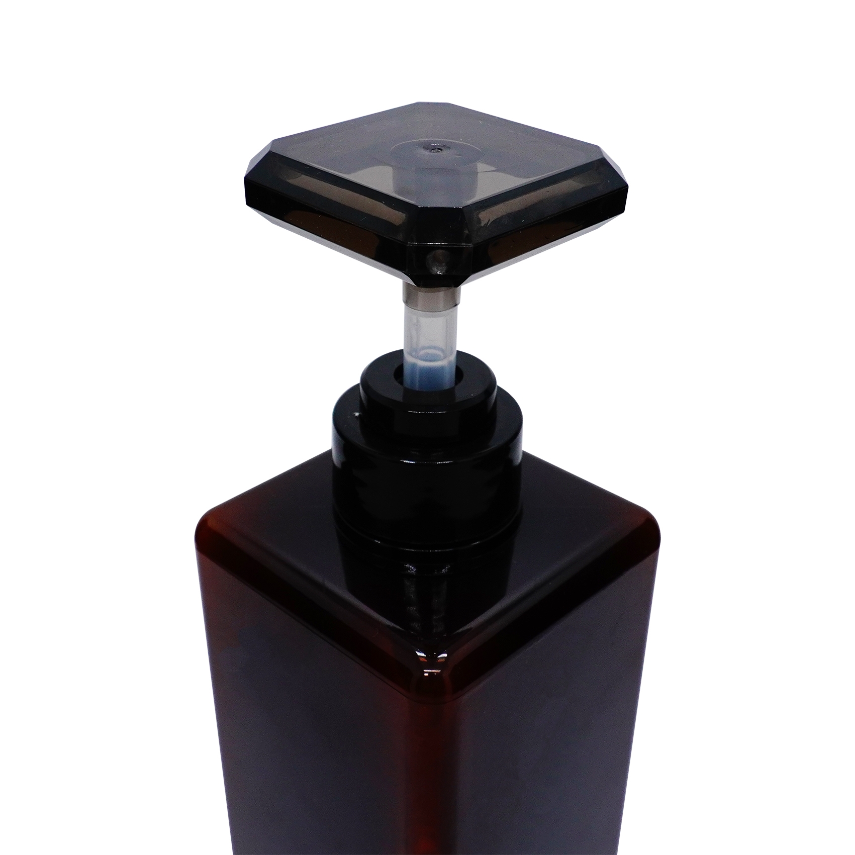 Square Black Lotion pump