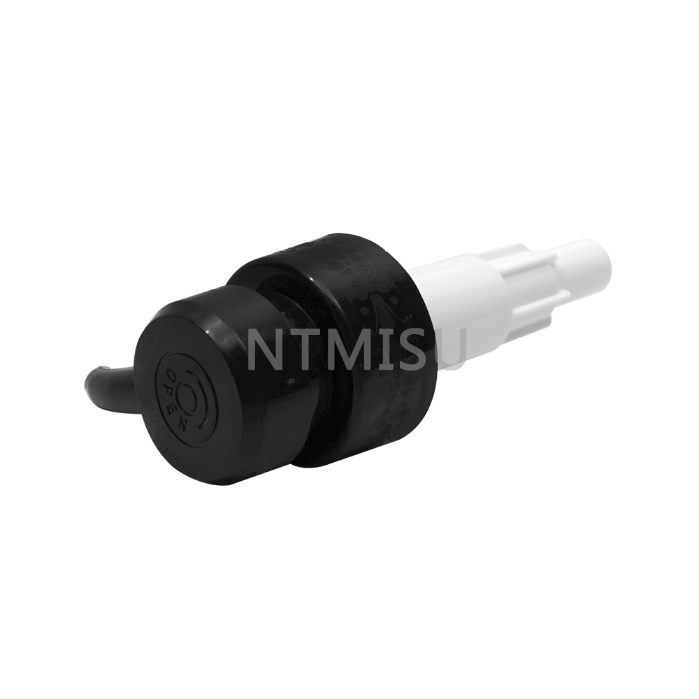 32mm black Screw Plastic Dispenser Pump for Cosmetic Bottle