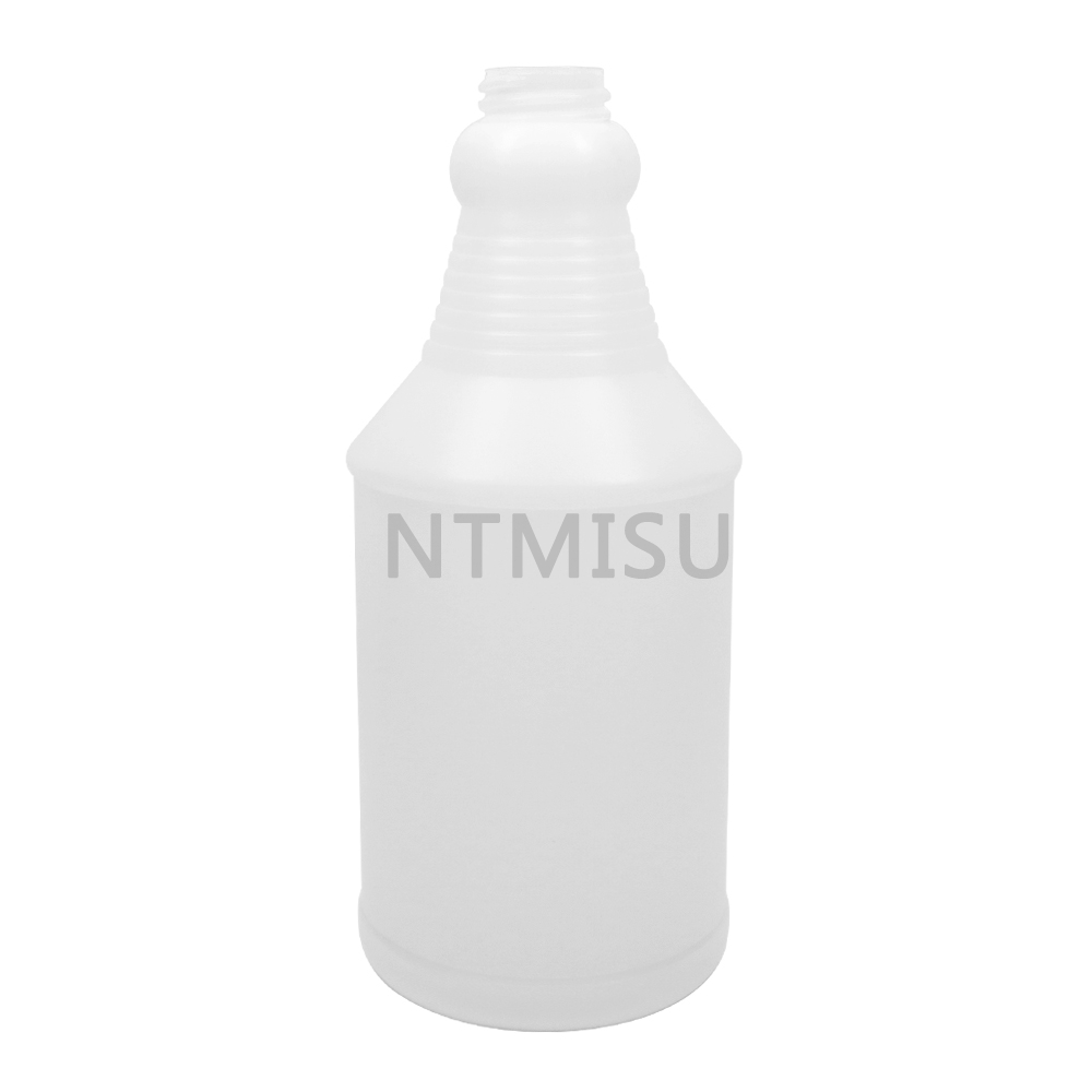 750ml Empty White Plastic PET Spray Soap Bottle with Trigger Sprayer