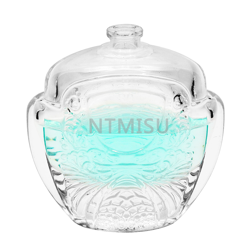 Luxury Clear 85ml Empty Perfume Glass Bottle