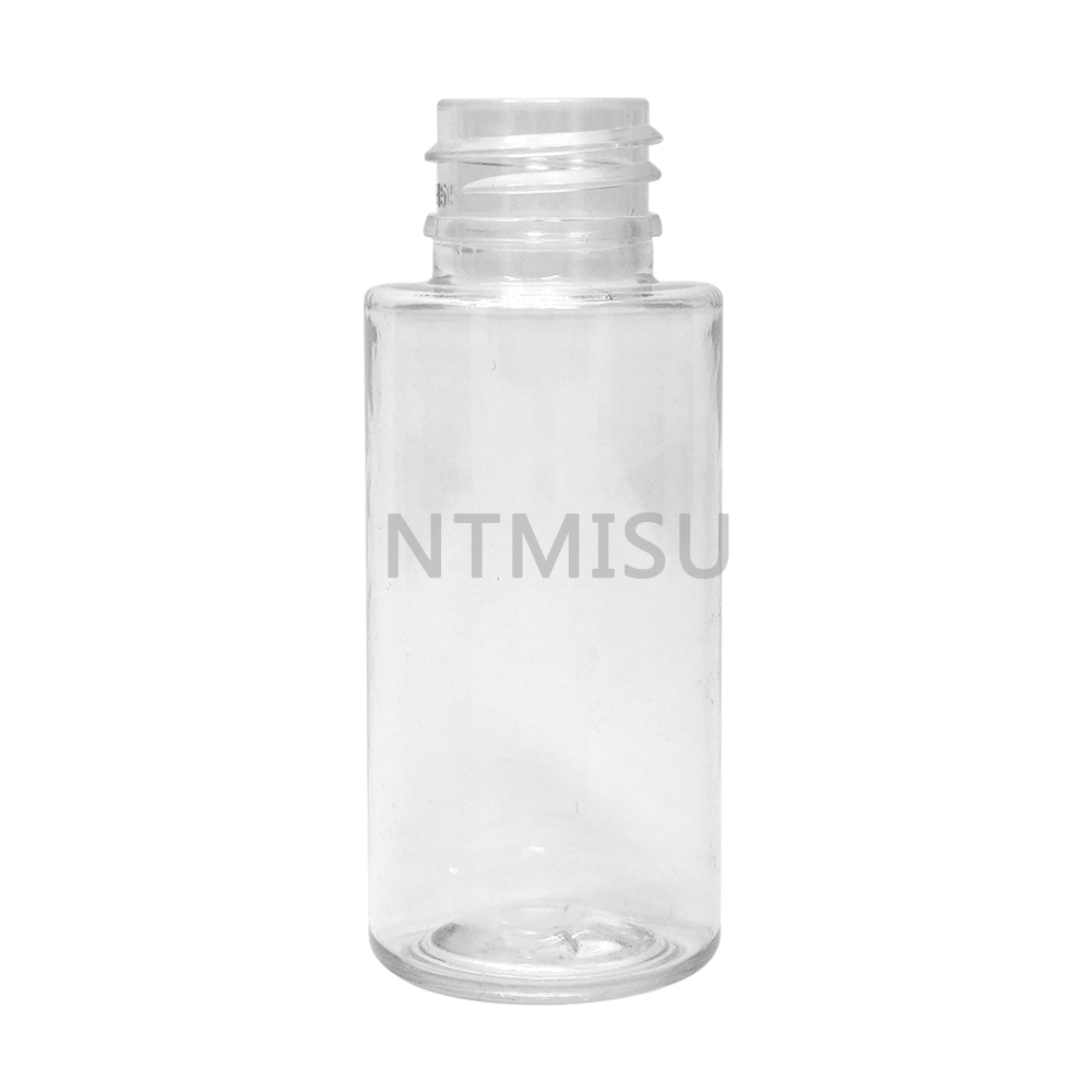 30ml Clear Plastic Cylinder Bottle with Dropper