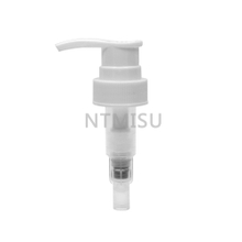 24mm White Plastic Liquid Soap Lotion Pump