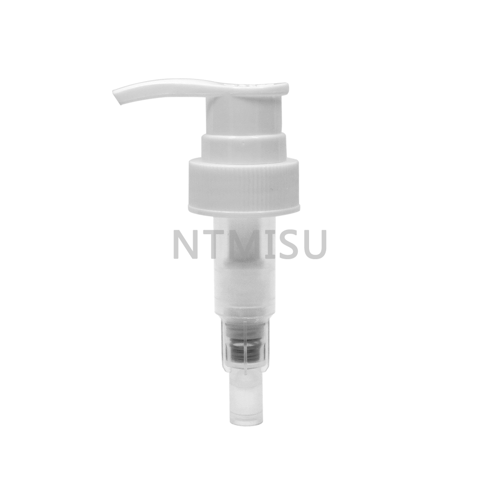 24mm White Plastic Liquid Soap Lotion Pump