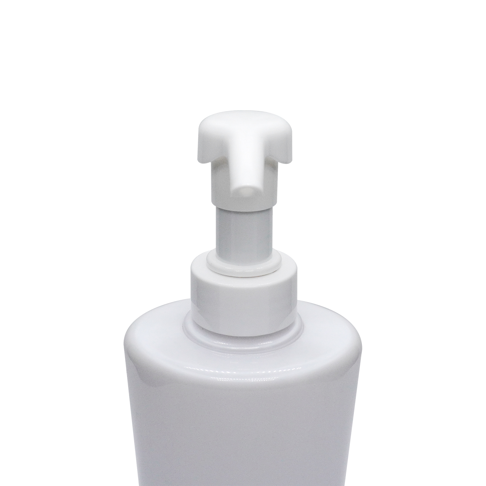32mm White Smooth Outside Spring Lotion Pump