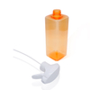 1000ml Orange PET Bottle Square Bottle with Sprayer